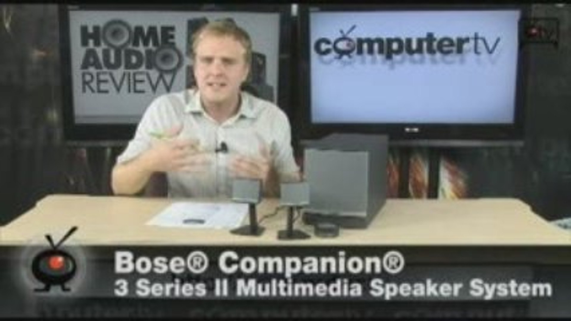 Bose® Companion® 3 Series II Multimedia Speaker System - video Dailymotion