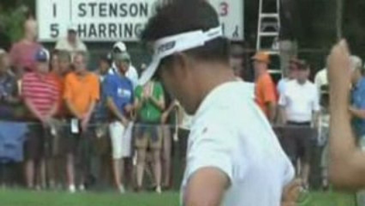 Superbe Eagle de Y.E. Yang contre Tiger Woods