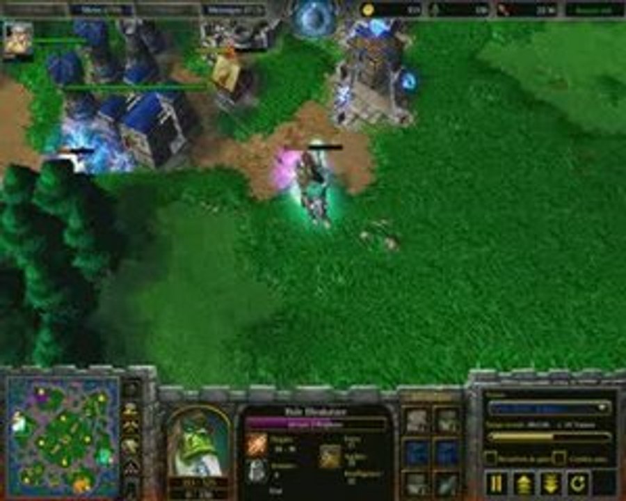 Wc3 FS powned by 1 bolt and 1 stun