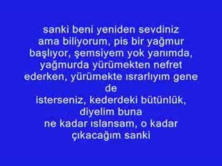 ve ben her gün sana aşık olsam