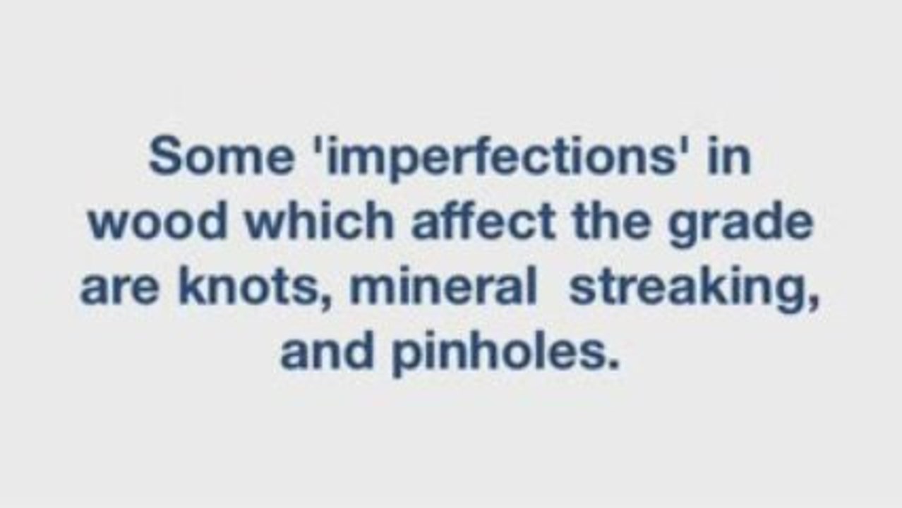 Wood Flooring Glossary Series: Wood floor Grading