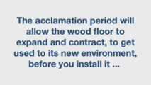 Wood Flooring Glossary Series: wood floor acclamation