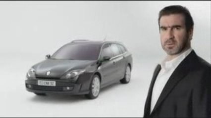 Pub française Renault Laguna SW E. cantona