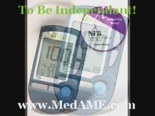 Blind Diabetic Medical Supply Glucose Monitor