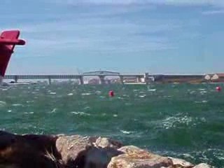 coup de mistral à Martigues