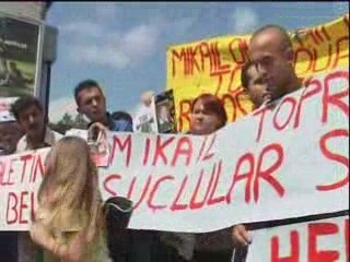 Mikail Tekin'in Ölümü Belçika'da Protesto Edildi