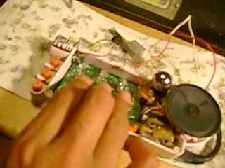 circuit bent electronic sound effects  - 8bit Phoenix Atari