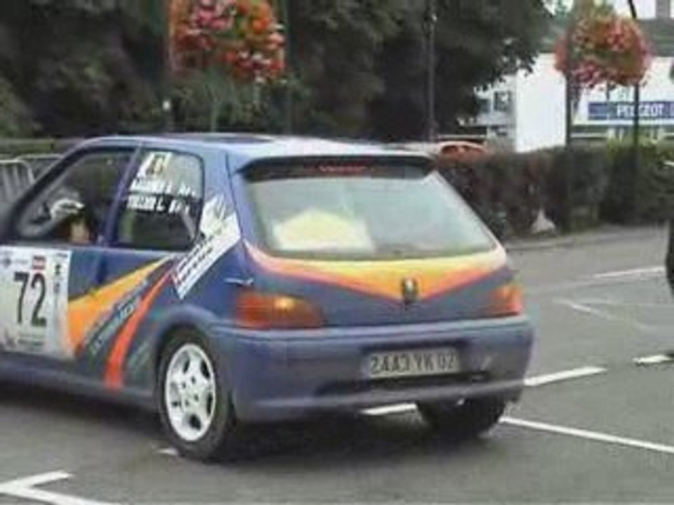 Rallye de l'avesnois 2009 Equipage 72 Baudier/Tellier