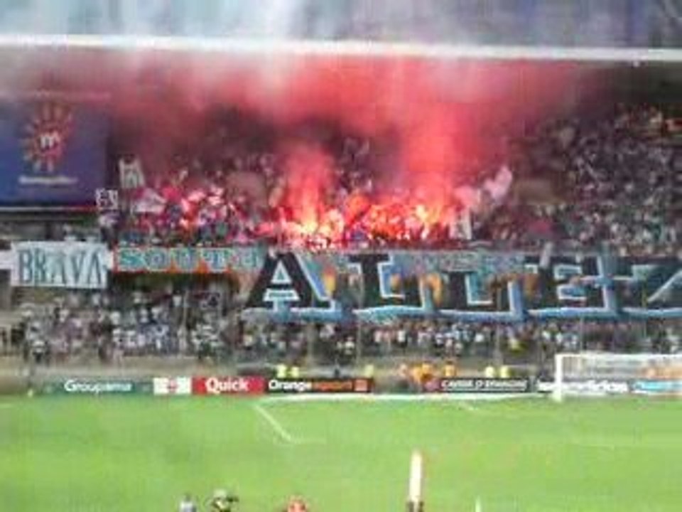 Entrée des joueurs   Olympique de marseille-Lille