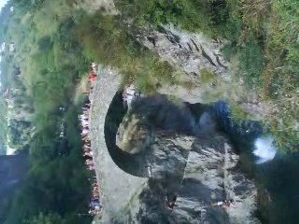 Sortie pont du diable ( ardeche )