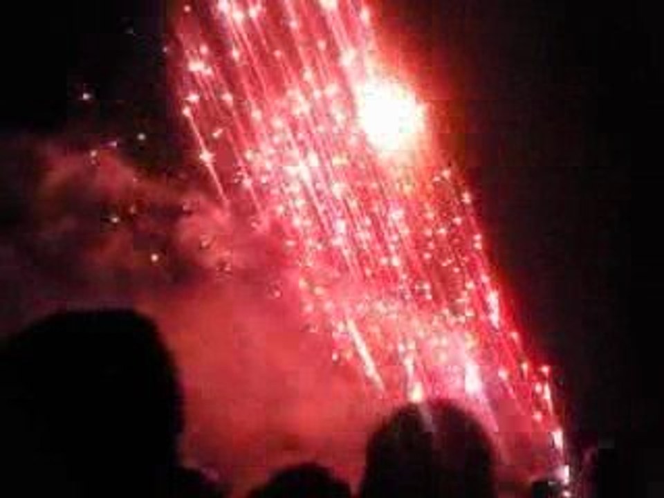grand feu d'artifice royan 15 aout 2009 grande plage