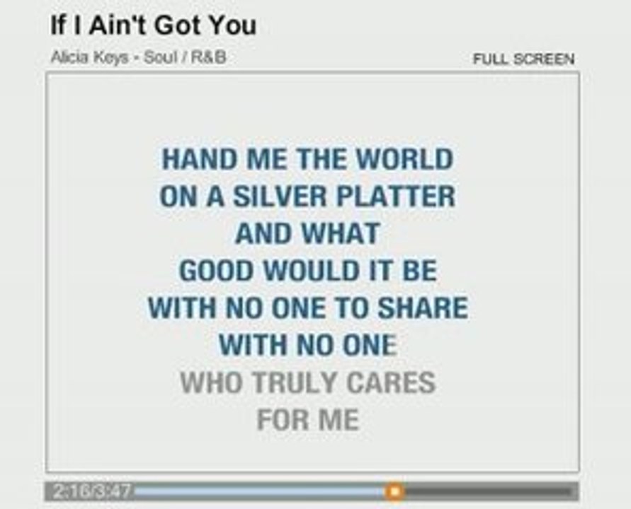 Alicia_Keys_-_If_I_Ain_t_Got_You karaoké