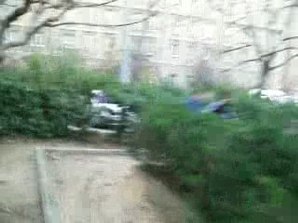 parkour chute