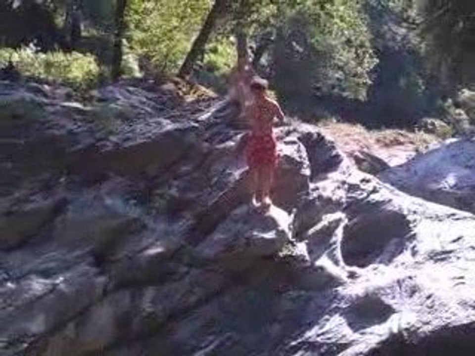 Plongeons à la rivière