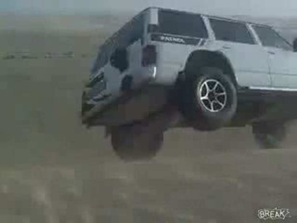 Botta assurda nel deserto