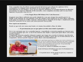 Encuestas pagan dinero real