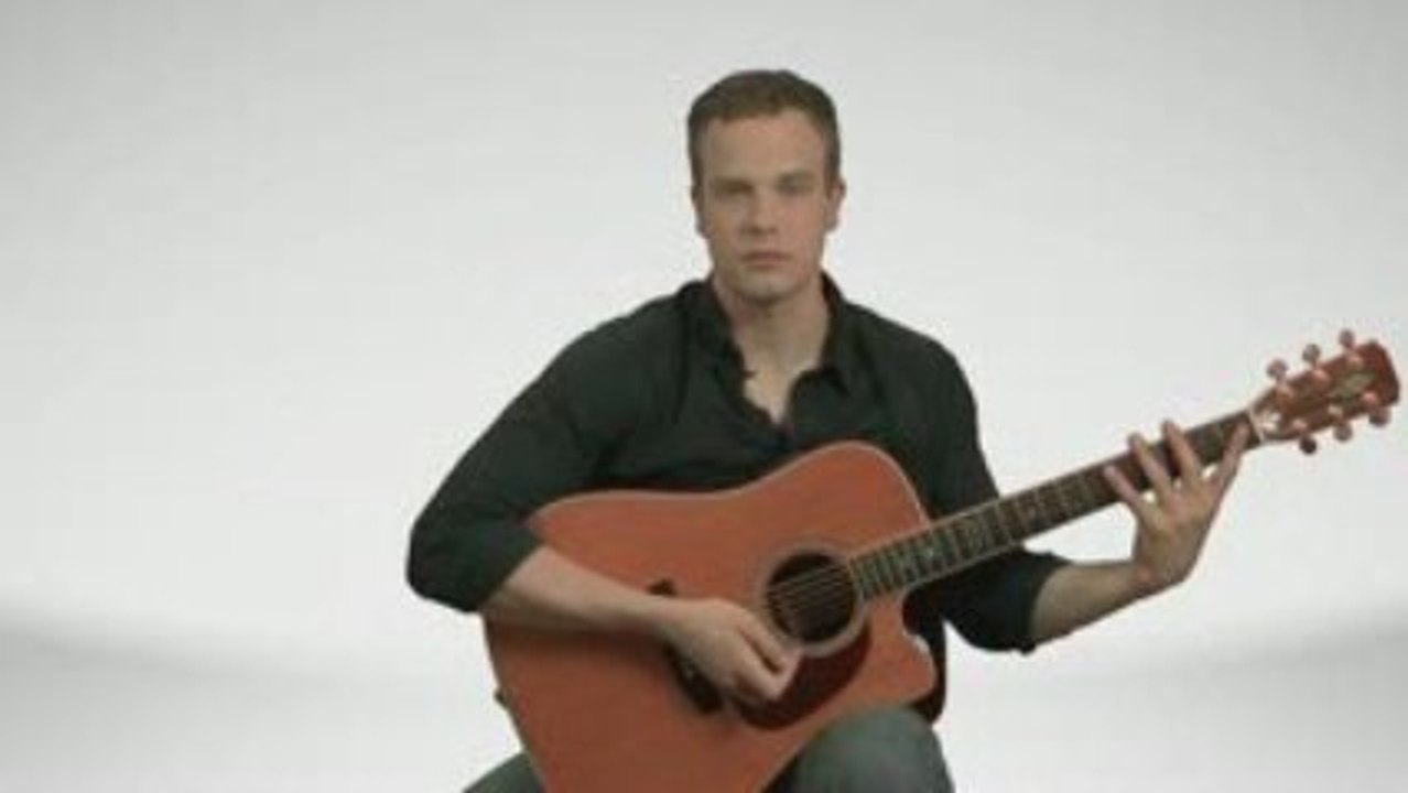 How To Hold An Acoustic Guitar - Guitar Lessons