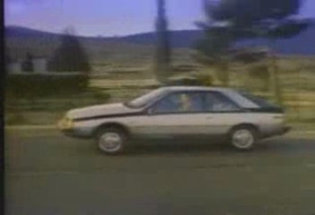 Pub américaine Renault Fuego Turbo