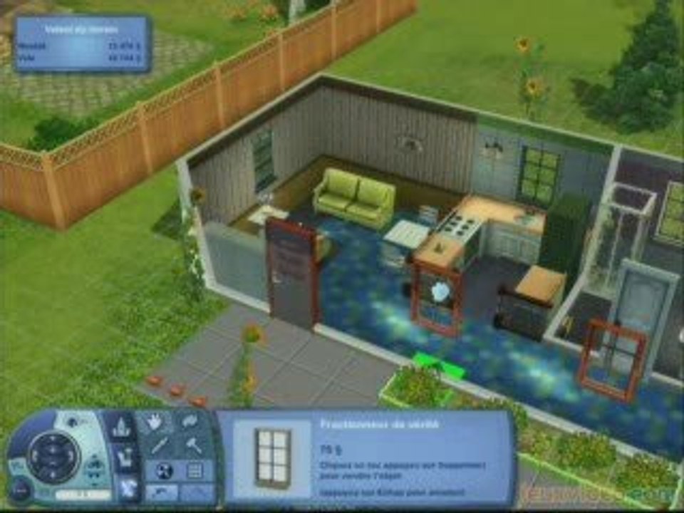 les sims 3 (2/4) construction/achat