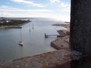 Entering the harbour