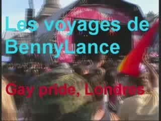 Les voyages de BennyLance -Gay pride à Londres