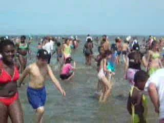 Mardi 18 août 2009 à Cabourg avec le Secours Populaire (1/3)