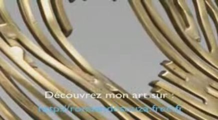 Sculpture art contemporain