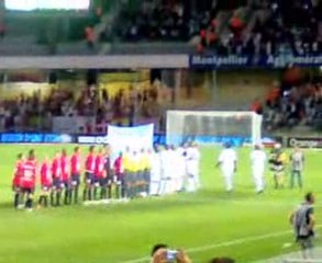 Entrée Joueurs OM-Lille