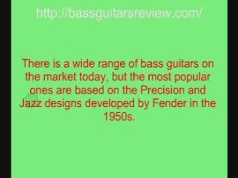 Information and reviews on Bass guitars