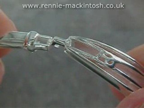 Rennie Mackintosh bangle DWA248m1 Sterling silver