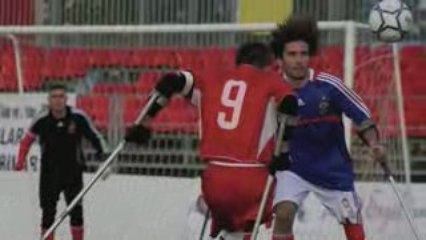 foot amputés avec bequilles sans prothèse