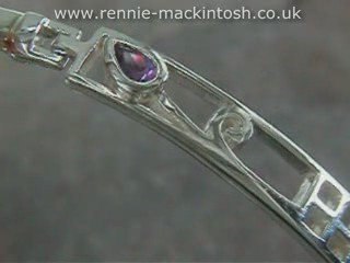 Rennie Mackintosh bangle DWA326m1 Sterling silver
