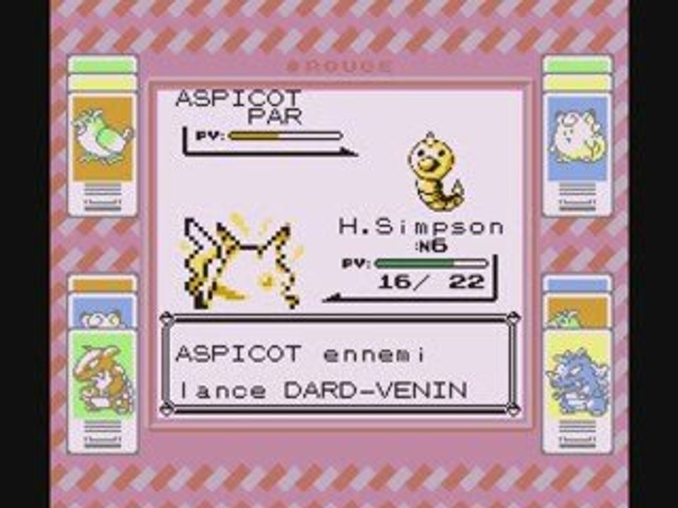 [3/7] Pokemon rouge débuts du jeu - Gameplay