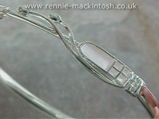 Rennie Mackintosh bangle DWA198m1 Sterling silver