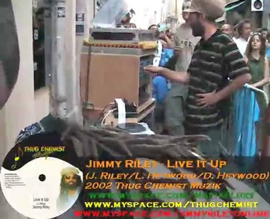 Blackboard Jungle : Jimmy Riley - Live It Up (Aix 2009)