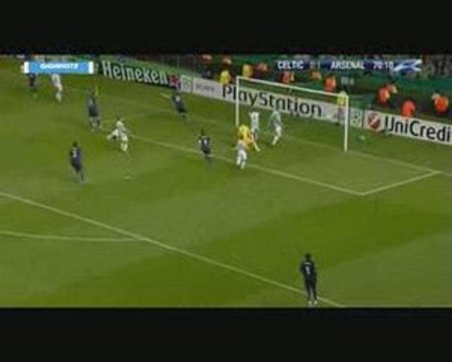 ** CELTIC-ARSENAL 0-2 **