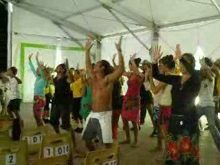 Haka des Iles Cook au festival de Confolens