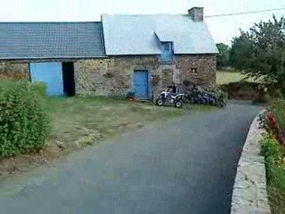 p'tit essai du quad suzuki par jéjé