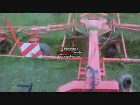 la pirouette avc les 2 tracteurs