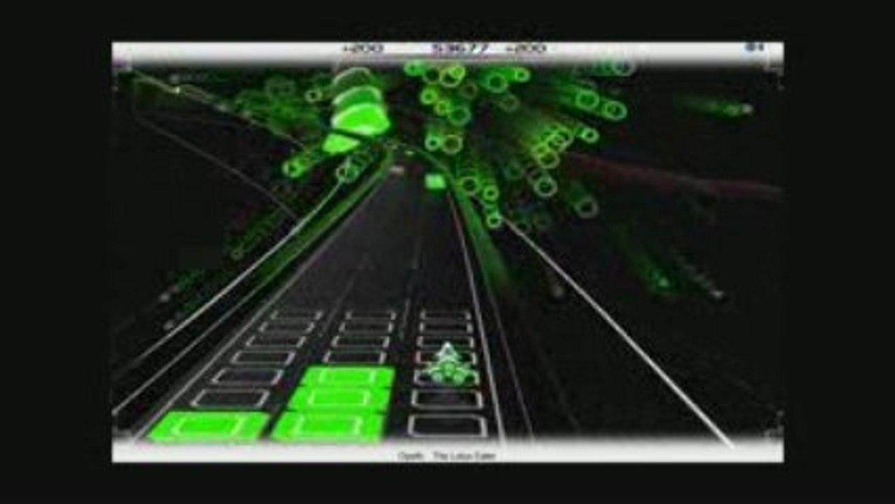 Audiosurf : Opeth - The Lotus Eater