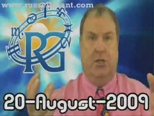RussellGrant.com Video Horoscope Gemini August Thursday 20th