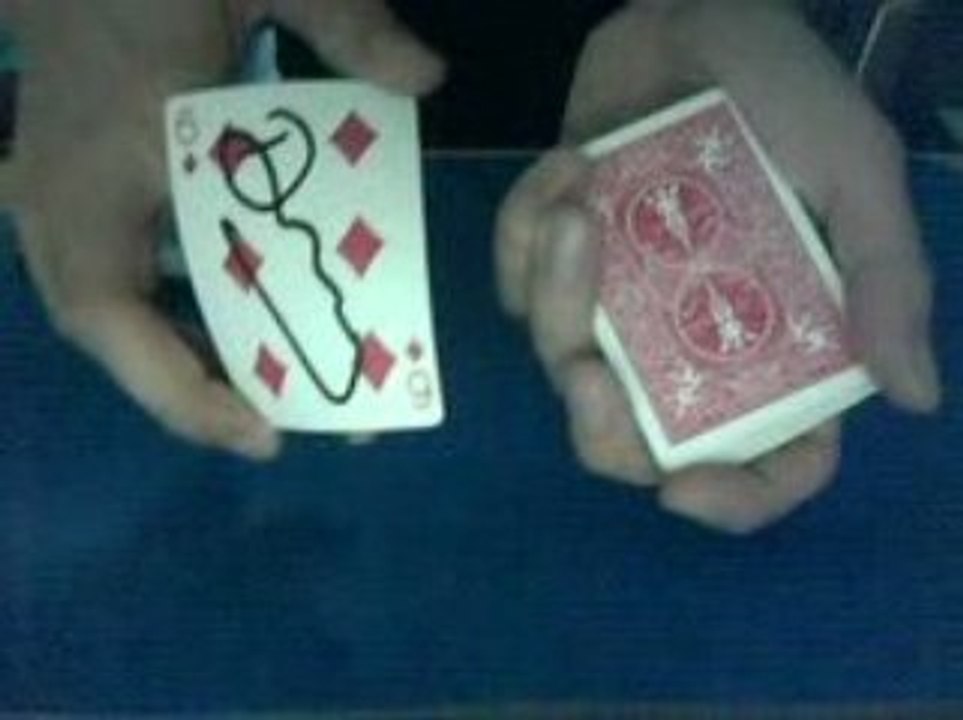 Magie - carte signée