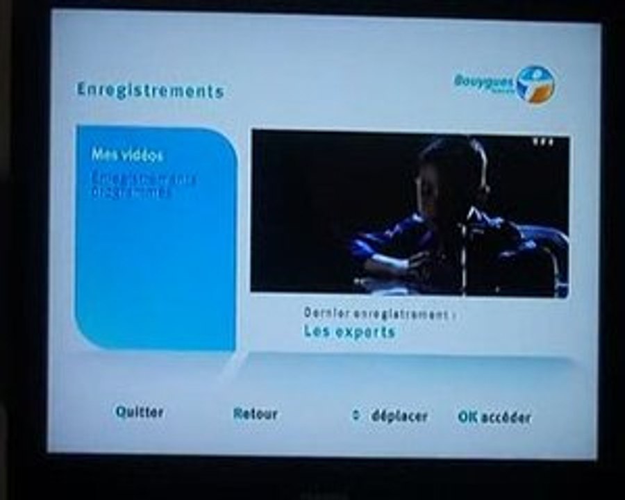 Interface TV Bbox Bouygues (Part.1)
