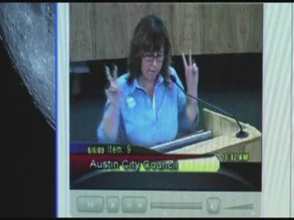Austin City Council Meeting 8/6/2009 Item #9 Part 4