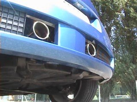 Mégane RS avec silencieux MADAC type SB