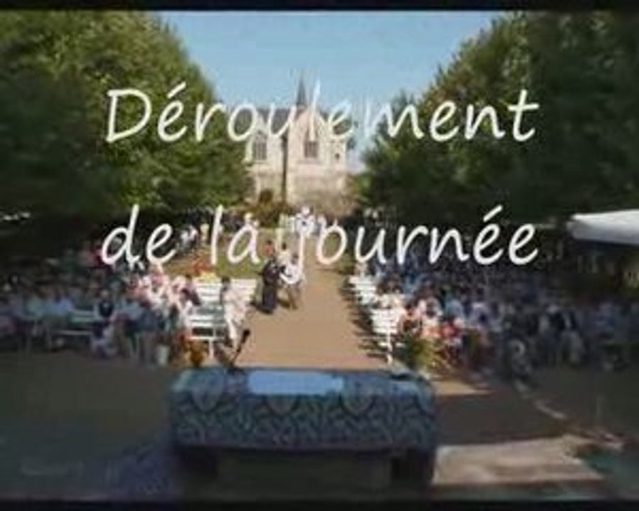 Déroulement du 16-08-09. Rassemblement missionnaires Béhuard