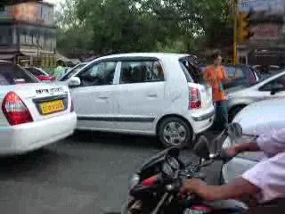 circulation sur Delhi