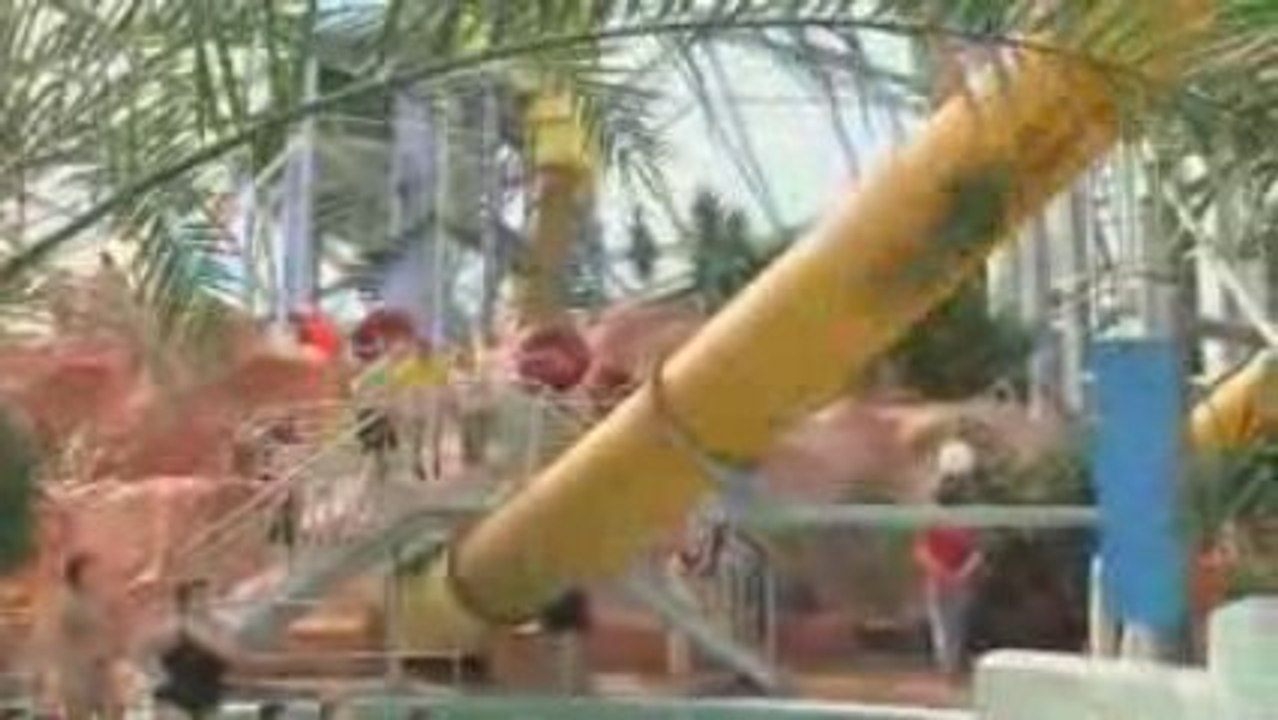 Die erste Loopingrutsche mit Raketenstart im Aqualand Köln