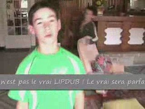 Tournage-test du LIPDUB jeudi 20 août 2009