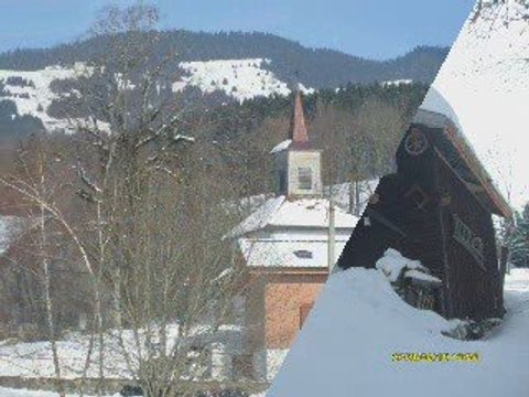 Hirmentaz sous la neige de Février 2009